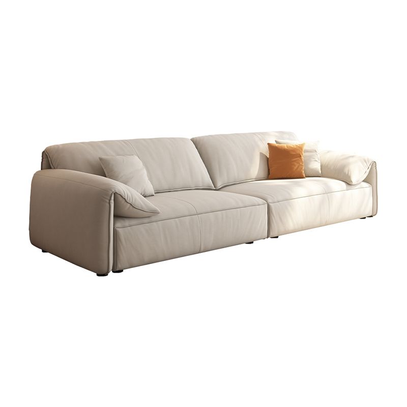 Modern Fabric Pillow Top Arm Cushions Living Room Standard Seating