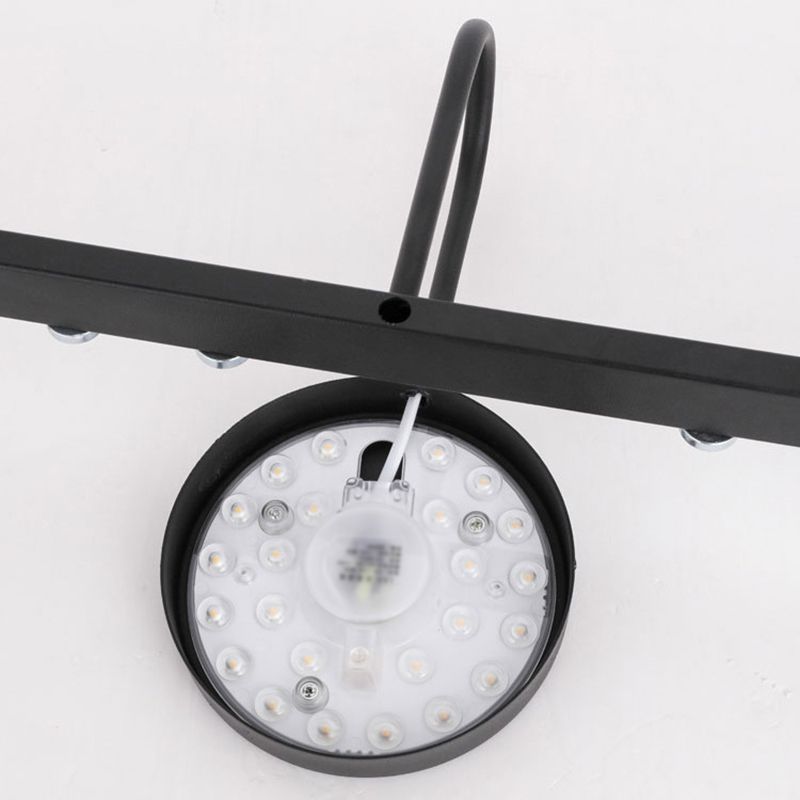 Art Deco 1 leichte Wandleuchten beleuchtet schmiedeeisere postmoderne Wandleuchten