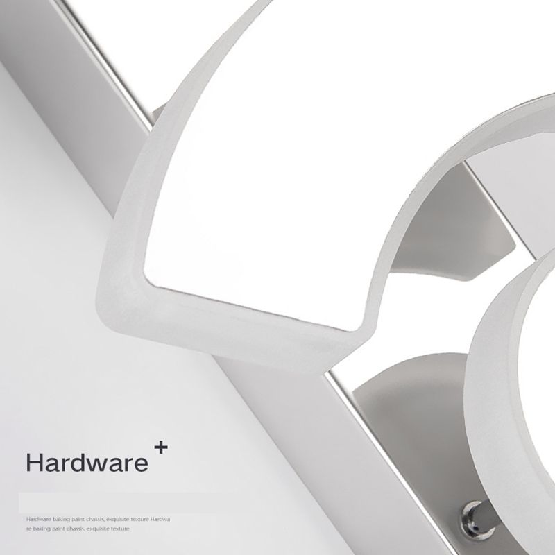 Sitting Room Wall Sconce Modern Metal Led 3 Light Simple Wall Mounted Light Fixture