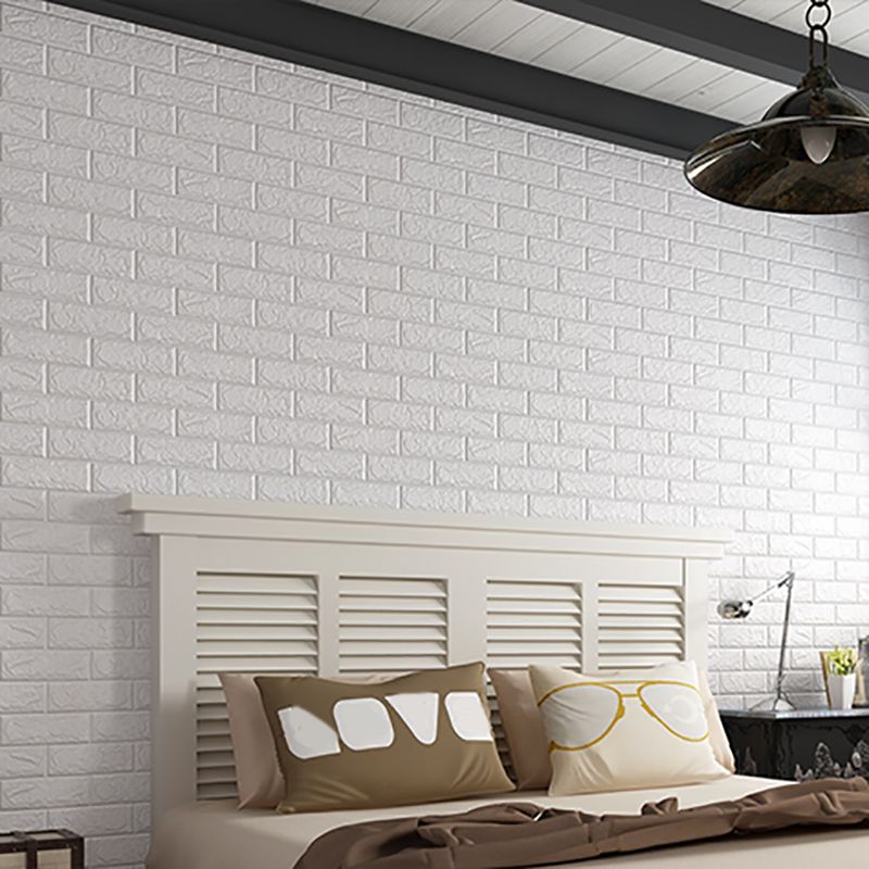 Backsplash Panels 3D Embossed Peel and Stick Wall Paneling for Living Room