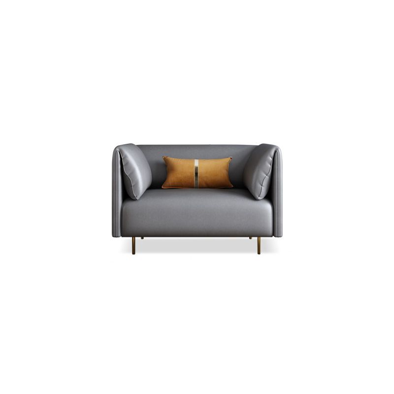 Kissen-Top Arm-Sofa Modernismus Kunstleder 28,35-Zoll hohes Sofa