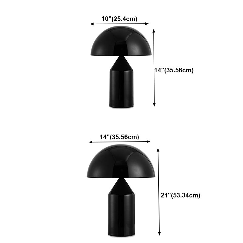 Moderne Tischlampe 1-Licht-Schreibtisch Licht mit Metallschatten für Schlafzimmer