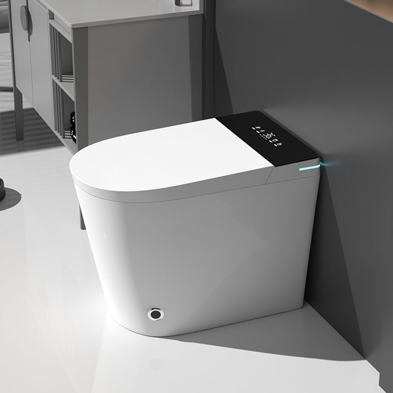 Modern One Piece ABS Toilet Floor Mounted Siphon Jet Toilet Bowl