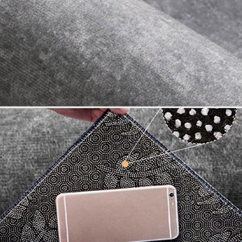 Multicolored Graphic Design Area Rug Trendy Modern Rectangle Carpet Polyester Anti-Slip Backing Rug for Home Decor