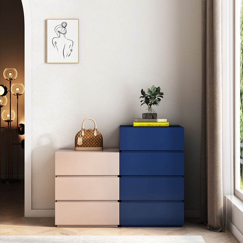 Wood Modern Side Cabinet Standard Storage Cabinet with Drawer
