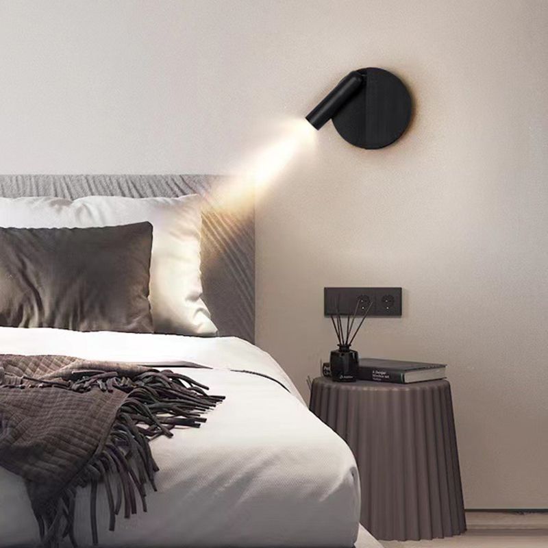 Simplicity Cylinder Sconce Lights Metal 1 Light Wall Sconces