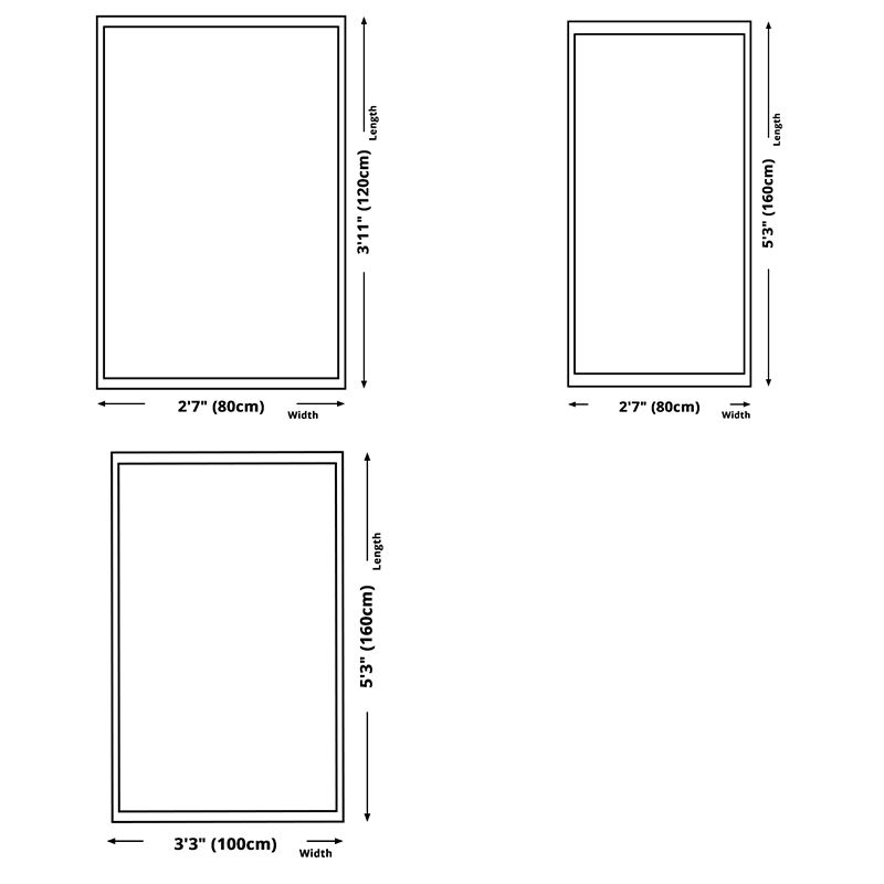 Teppich aus der Mitte des Jahrhunderts Nostalgie Blumendruck Teppich Polyester Anti-Rutsch-Rücken-Wohnzimmer Teppich