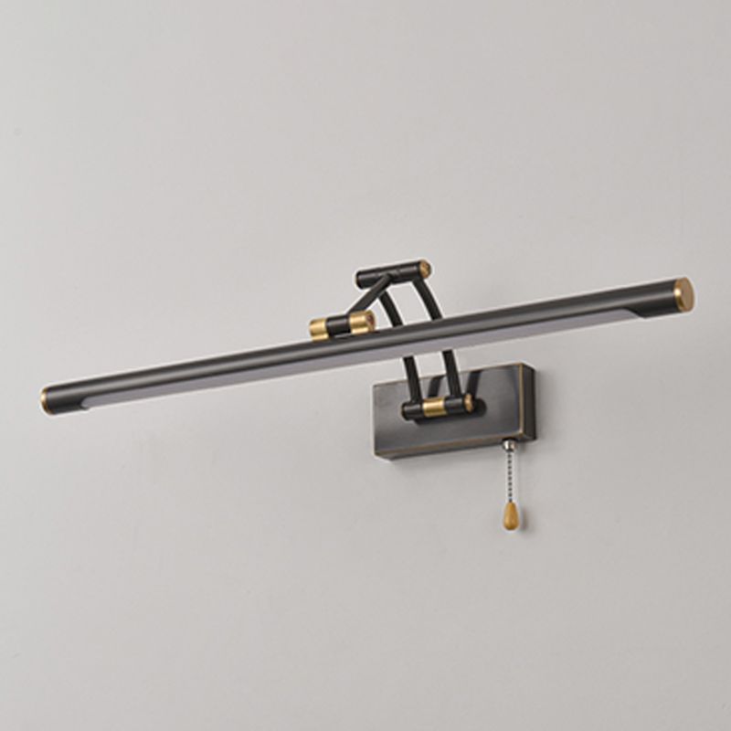 Stile moderno sfumatura lineare a parete sconce metallo a parete a parete a parete a 1 luci