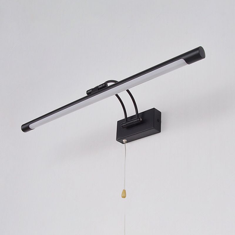 LED Mirror Front Light Modern Simple Vanity Light with Plastic Shade for Bathroom