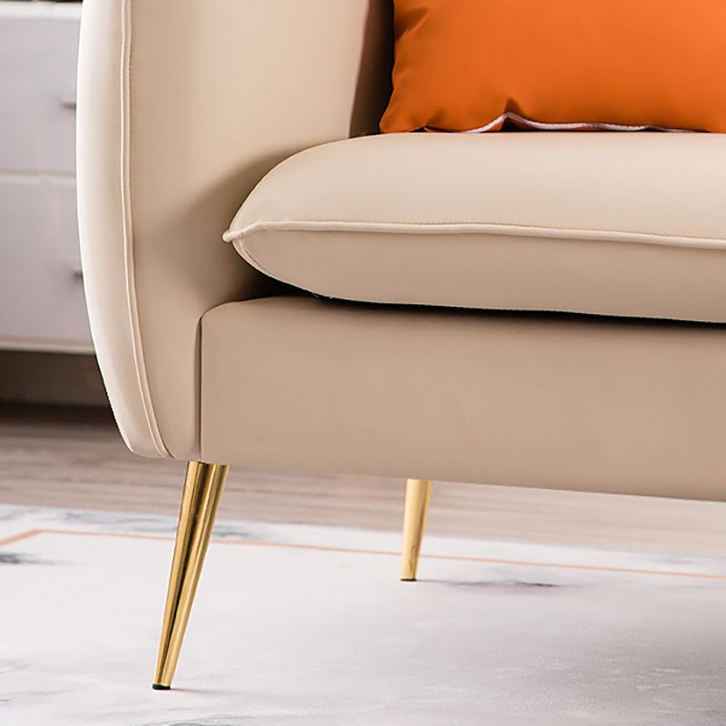 3 Seater Modern Hair Pin Legs Sofa Tuxedo Arm Chesterfield Sofa