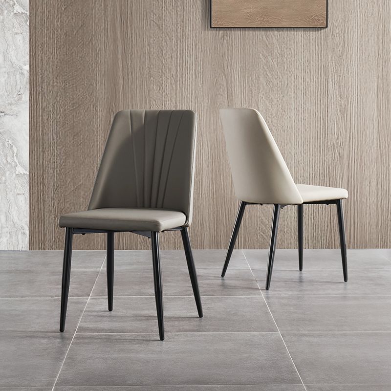 Matte Finish Stone Dining Table Set for Home 1/2/5/7 Pcs Modern Dinette Set