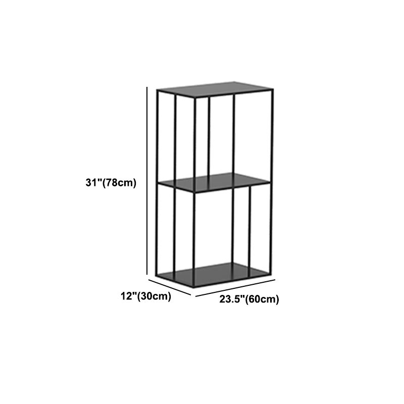 Metal Etagere Bücherregal Industrial Open Back Bookshelf für Home Office