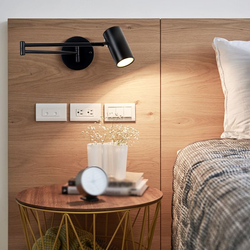 Living Room Wall Sconce Simple Adjustable 1 Light Wall Mounted Light Fixture