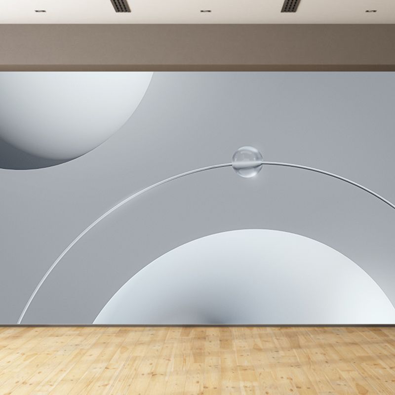 3D Pattern Stain Resistant Wall Mural Washable Wallpaper Sitting Room Wall Mural