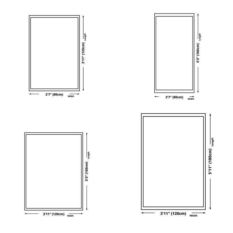 Simplicity Washable Carpet Modern Area Rug Polyester Stain Resistant Area Rug for Living Room