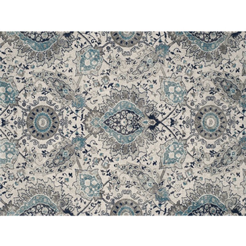 Rustic Persian Indoor Rug Multi Colored Florentine Carpet Washable Stain Resistant Anti-Slip Backing Rug for Room