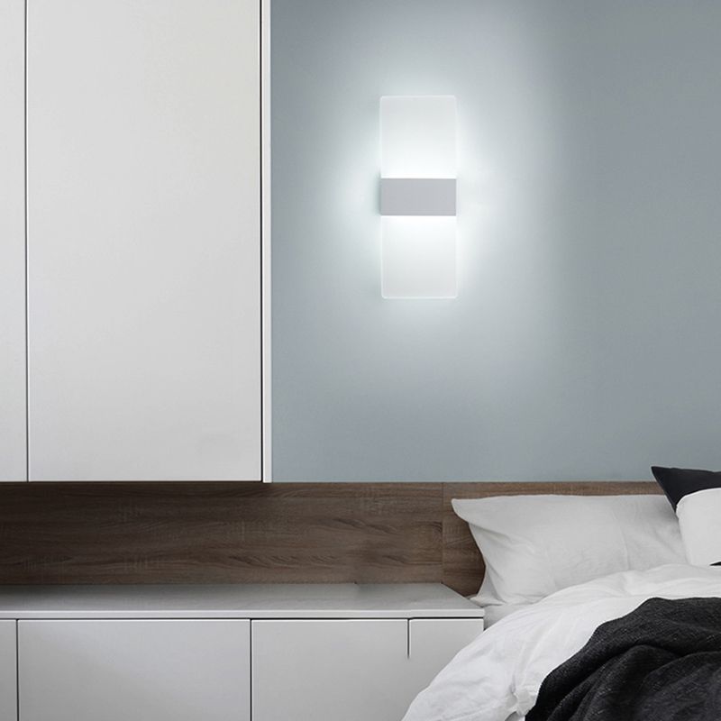Geometry Shape Metal Wall Light Modern Style 1 Light Wall Mounted Light Fixture