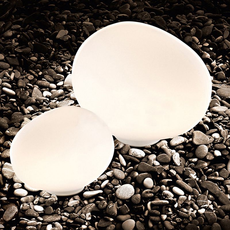 Modern Minimalist Style Spherical Table Lamp Glass 1 Light Table Light for Bedroom