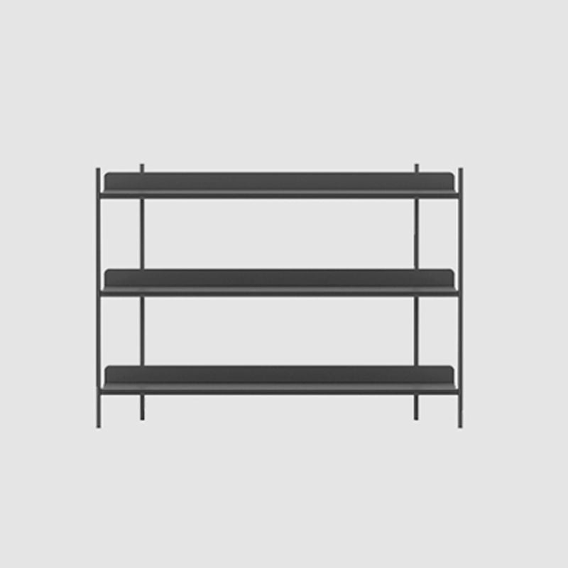 Modern Style Metal Bookshelf Open Etagere Shelf Bookcase for Home