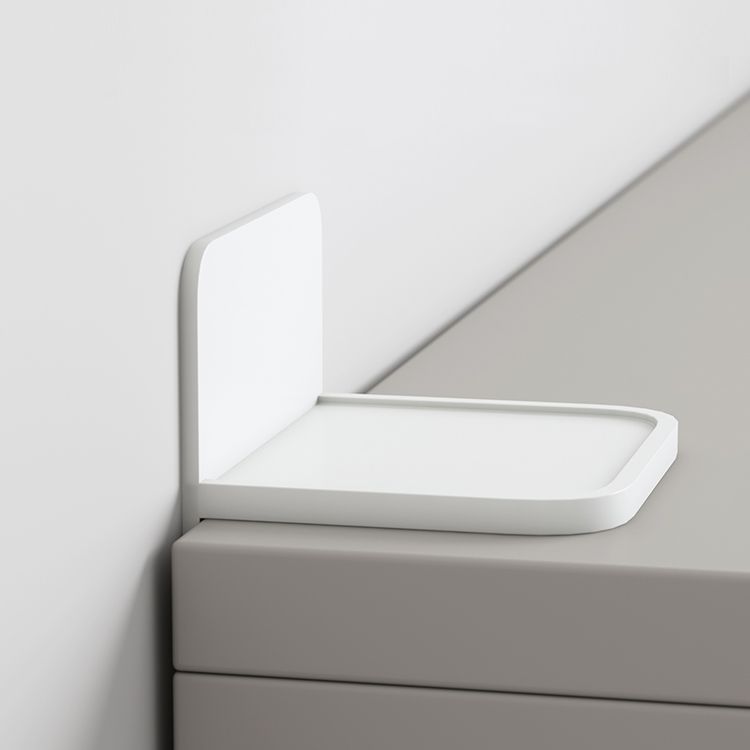 Contemporary Style Wood Bookshelf Closed Back Bookcase for Office