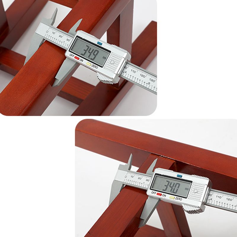 Modern Style Bar Stool Solid Wood Backless Bar Stools for Dining Room