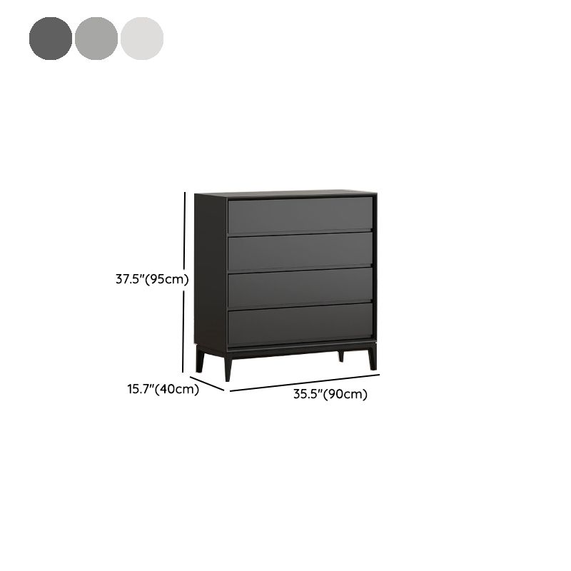 Modern Storage Chest Solid Wood Storage Chest Dresser with 8/6/4 Drawers