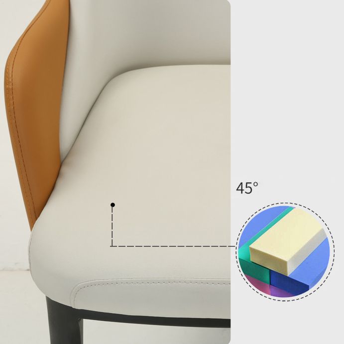 Glam Style Faux Marble Dining Set Round 1/4/5 Pieces Dining Set for Home Use