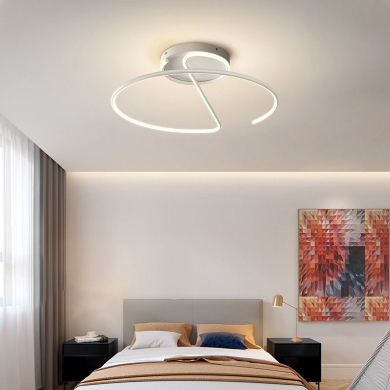 Modern Style Led Flush Mount Lighting High Brightness Metal Linear Led Ceiling Light for Corridor