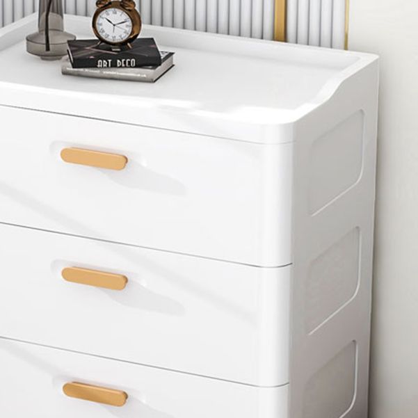 Contemporary Lingerie Chest  Plastic Chest with Drawers for Bedroom