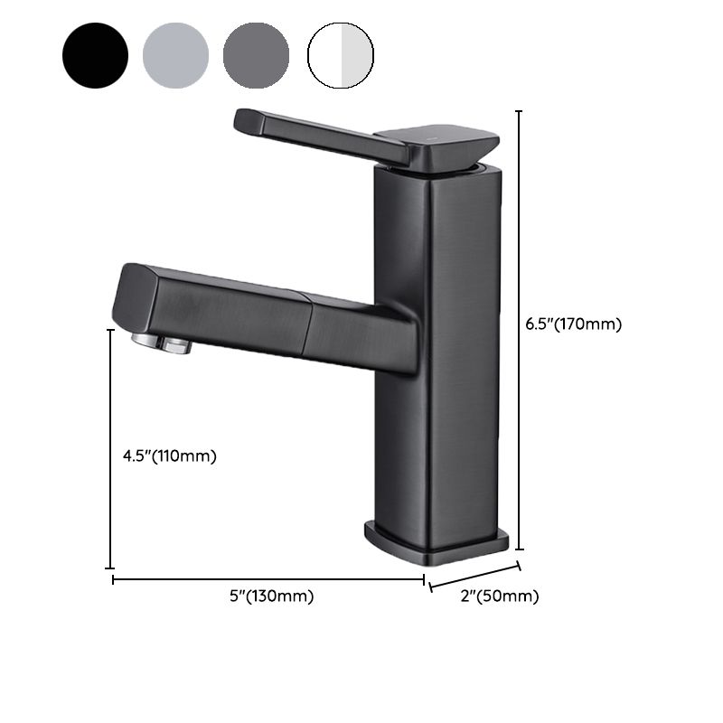 Glam Style Faucet Single Handle Centerset Faucet with Swivel Spout