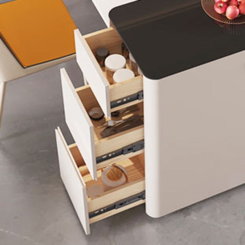 Sintered Stone Dining Table Set 5 Pieces Dining Set for Kitchen