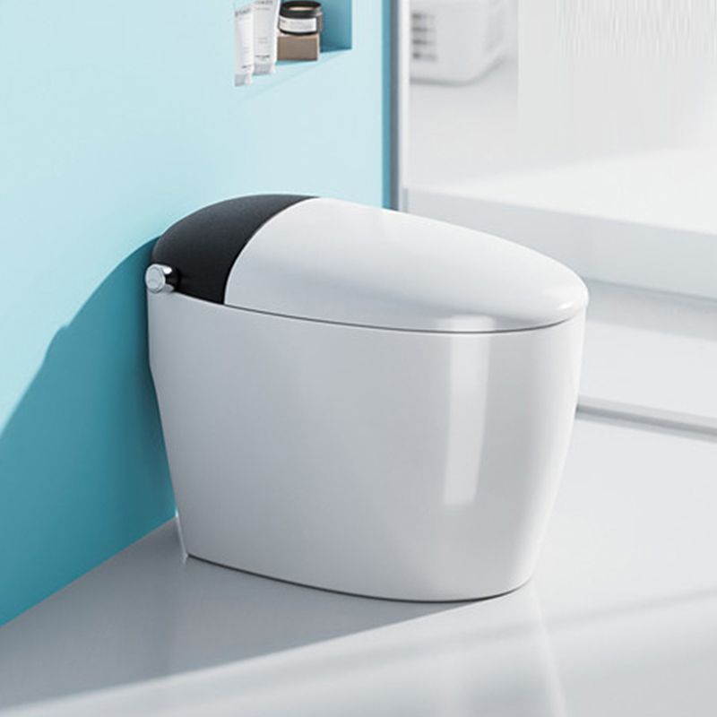 One Piece Toilet ABS Modern Toilet Floor Mounted Siphon Jet Urine Toilet