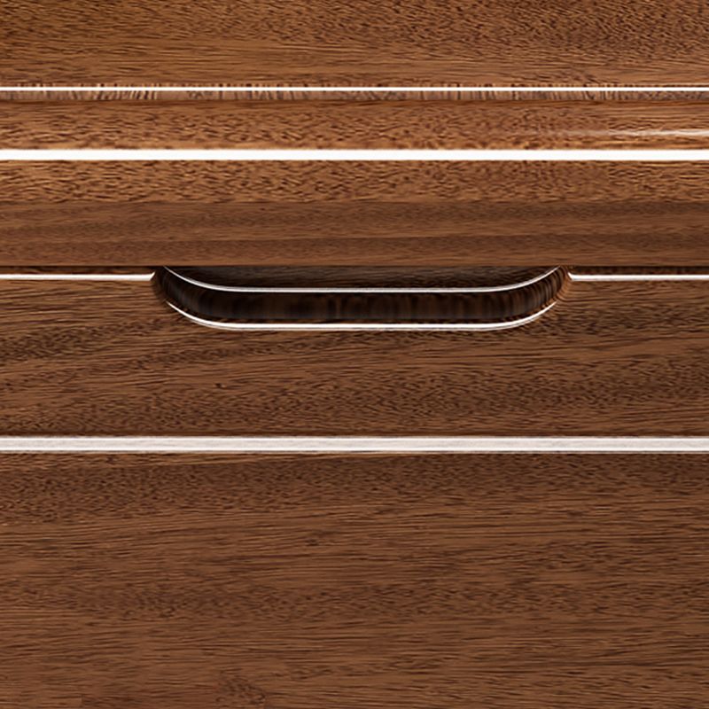 16" W Solid Wood Vertical Lingerie Chest Storage Chest Dresser with Drawers