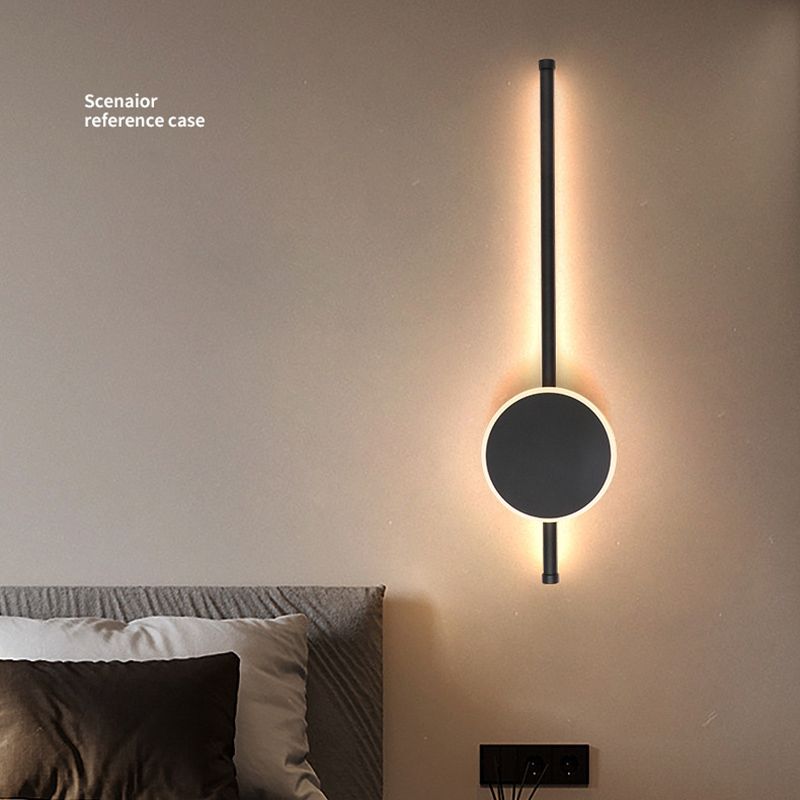 Linear Wall Sconce Lighting Modern Wall Light Fixture Metal 2 Light Wall Lights
