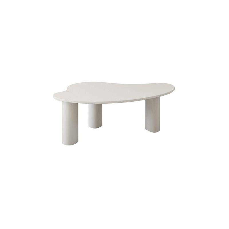 3 Legs Coffee Table Minimalist Slate Coffee Table for Living Room