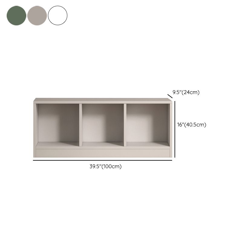 Engineered Wood Bookcase Horizontal Contemporary Standard Bookshelf