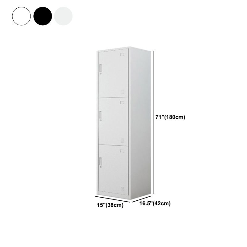 Contemporary Wardrobe Metal Wardrobe Closet for Home,16.54" D x 14.96" W x 70.87" H