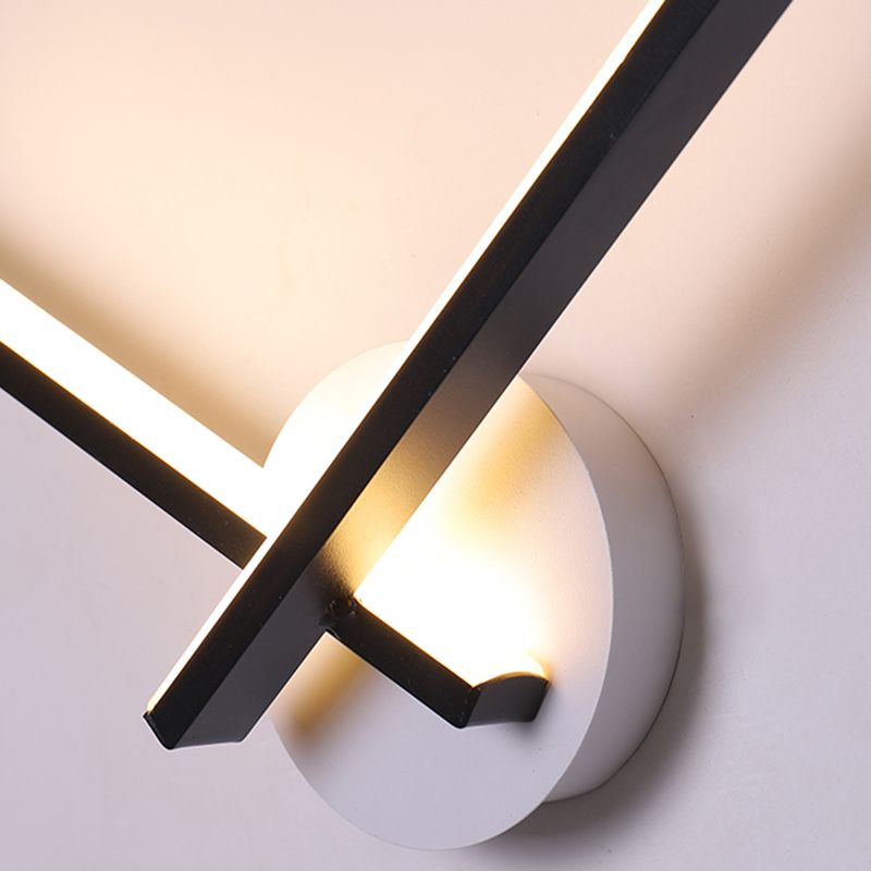 Lampade a sconde lineari in stile minimalista moderno lampade a parete in metallo