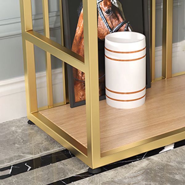 Manufactured Wood Shelf Etagere Bookshelf Modern Iron Frame Bookshelf for Office