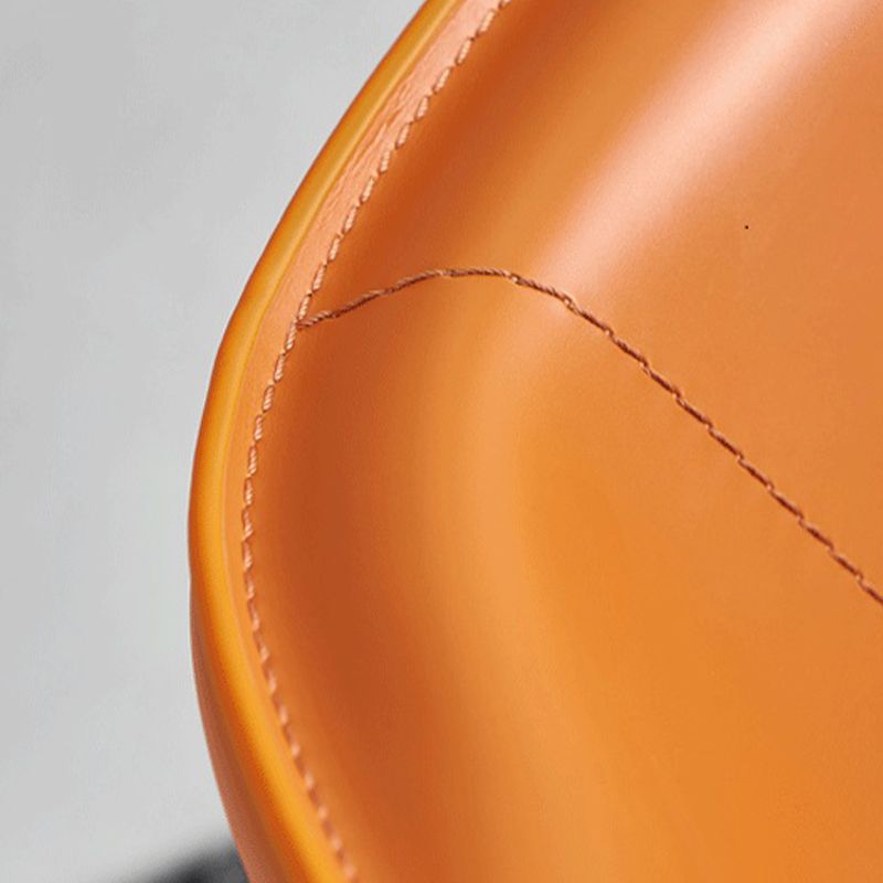 Contemporary Style Chair Armless Side Chairs with Metal Legs for Kitchen