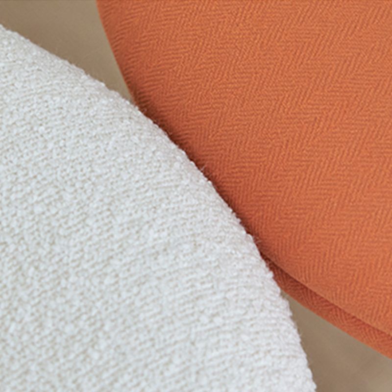 Modern Style Upholstered Counter Stool Low Back Bar Stool for Living Room