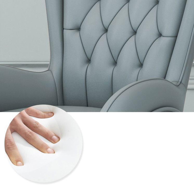 Noordse stijl metalen eetkamerstoelen Tufted Parsons armstoel voor restaurant