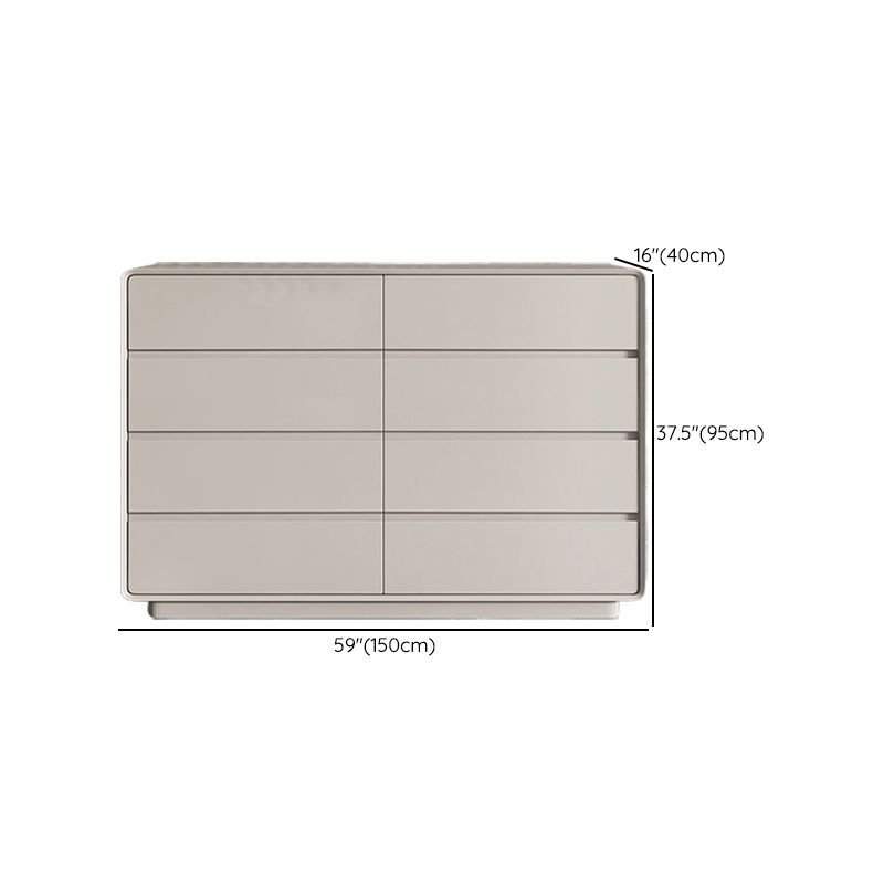 15.6-inch W Storage Chest Modern Manufactured Wood Storage Chest Dresser