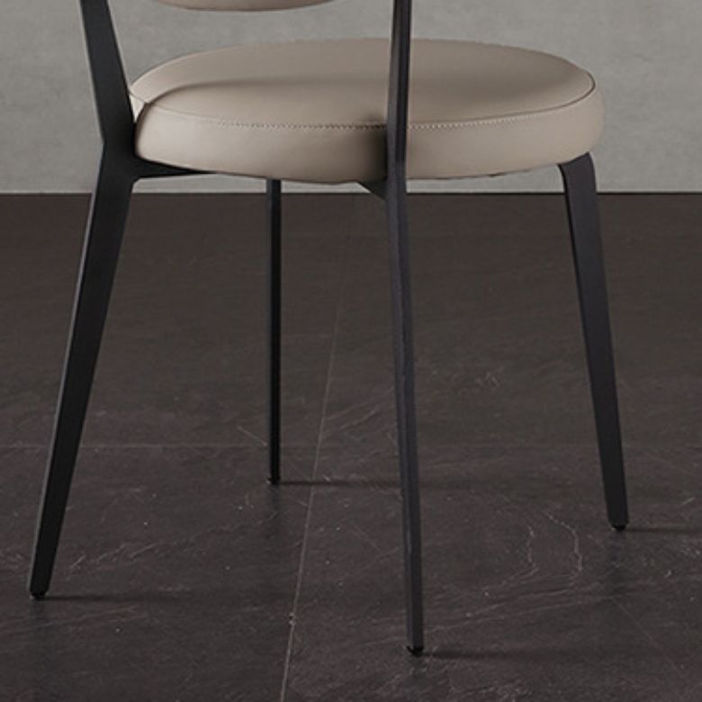 Faux Leather Dining Chairs Upholstered Dining Chairs in White