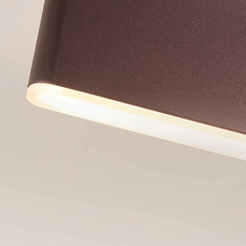 Rotatable LED Wall Mount Light Modern Style Wall Light with Acrylic Shade for Living Room