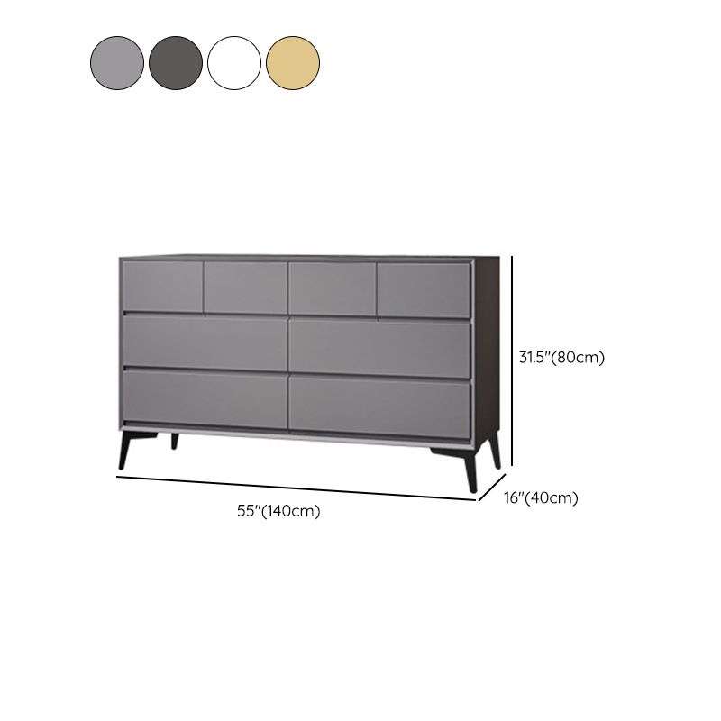 Modern Style Storage Chest Solid Wood Storage Chest Dresser , 15.6 Inch Width