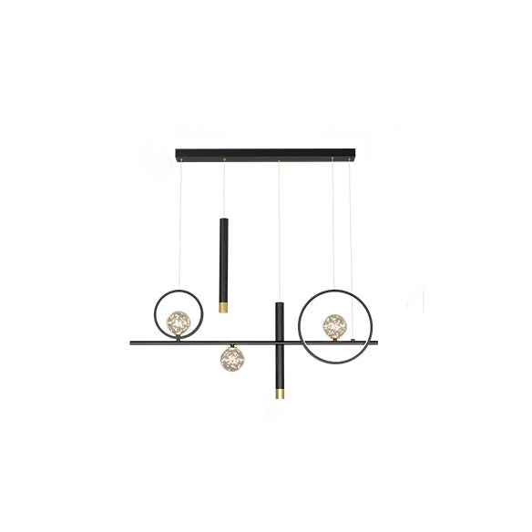 Contemporary Pendant Lights for Kitchen Island Geometric Island Lighting Ideas