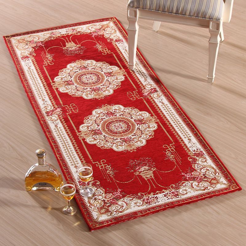 Empire Peony Rug Multi-Colored Traditional Carpet Synthetics Pet Friendly Anti-Slip Stain Resistant Runner Rug for Home