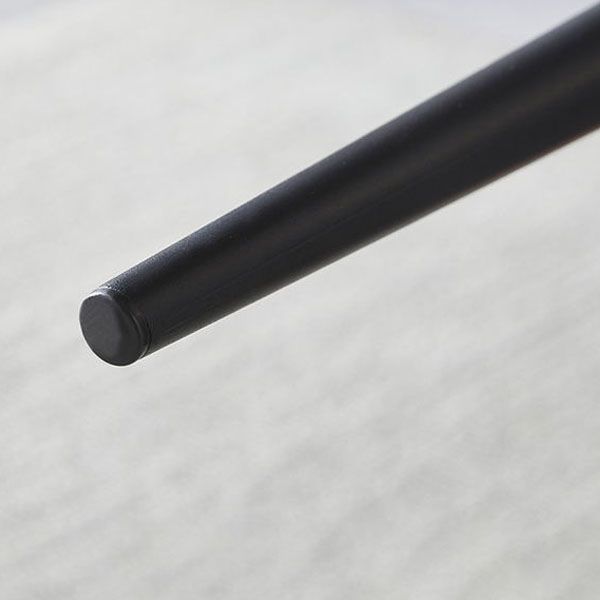 Industrial Metal Armless Chair Solid Back Dining Kitchen Room Chair