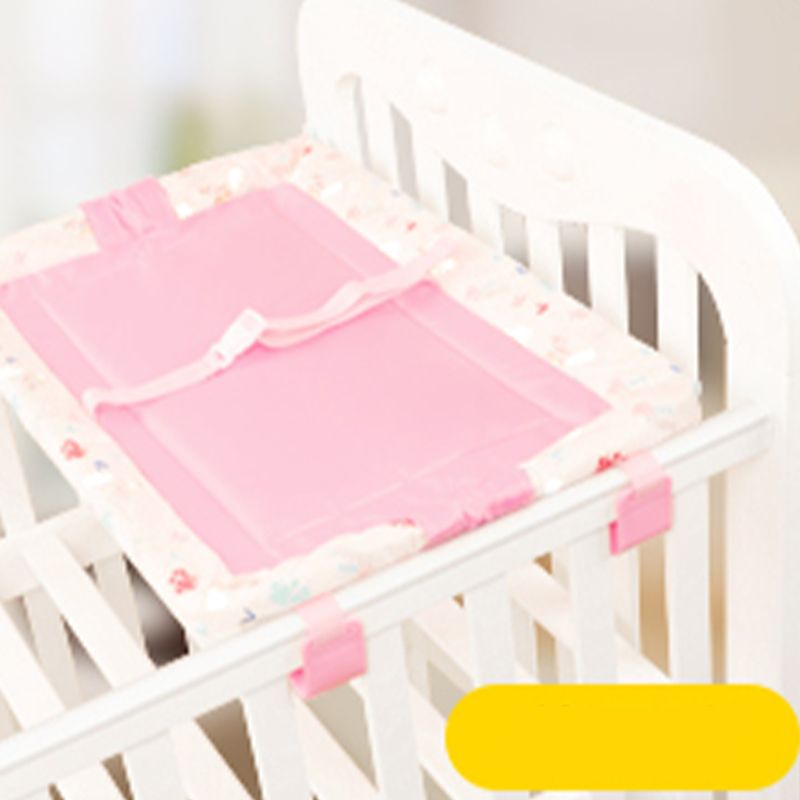 Matte Crib Top Changer Upholstered Changing Table with Seat Belt